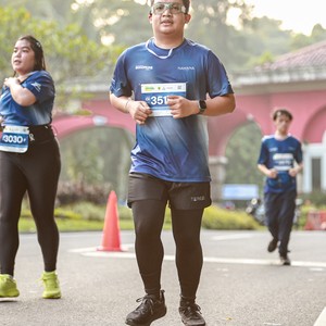 Race photo from BOGORUN 2026