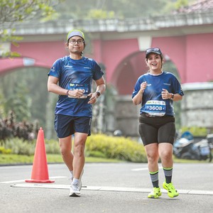 Race photo from BOGORUN 2026
