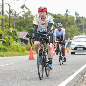 Race photo from Belitung Multisport Festival