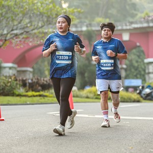 Race photo from BOGORUN 2026
