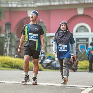 Race photo from BOGORUN 2026