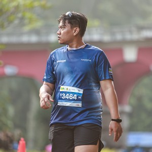 Race photo from BOGORUN 2026