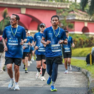 Race photo from BOGORUN 2026