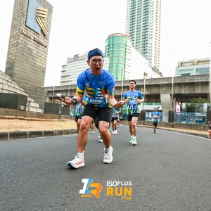 Race photo from ISOPLUS RUN 2026 - JAKARTA