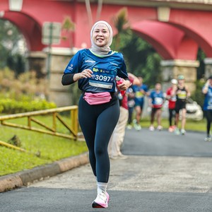 Race photo from BOGORUN 2026