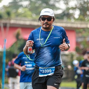 Race photo from BOGORUN 2026