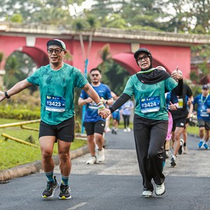 Race photo from BOGORUN 2026