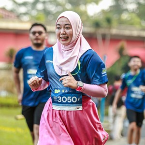 Race photo from BOGORUN 2026
