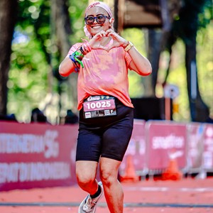 Race photo from SMARTFREN RUN 2026