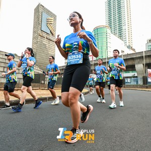 Race photo from ISOPLUS RUN 2026 - JAKARTA