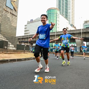 Race photo from ISOPLUS RUN 2026 - JAKARTA