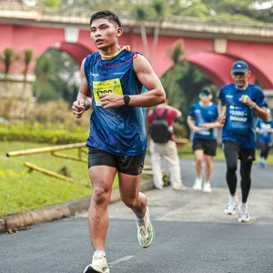 Race photo from BOGORUN 2026