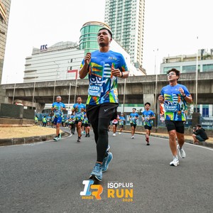 Race photo from ISOPLUS RUN 2026 - JAKARTA