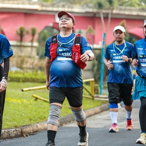 Race photo from BOGORUN 2026
