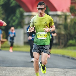 Race photo from BOGORUN 2026
