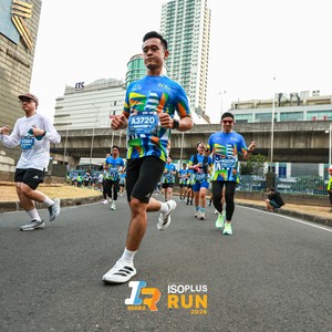 Race photo from ISOPLUS RUN 2026 - JAKARTA