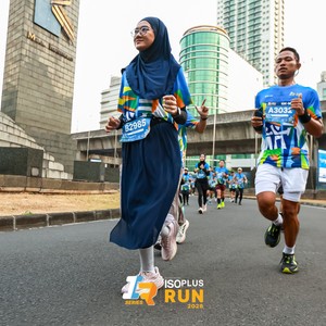 Race photo from ISOPLUS RUN 2026 - JAKARTA