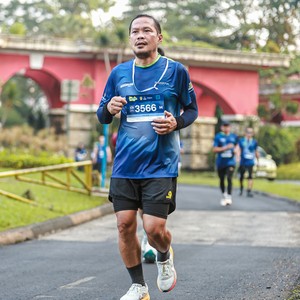 Race photo from BOGORUN 2026