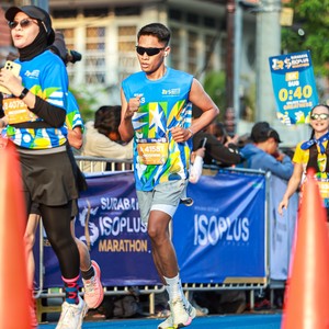 Race photo from SURABAYA ISOPLUS MARATHON 2026