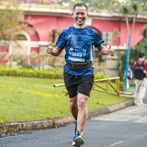 Race photo from BOGORUN 2026