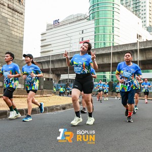 Race photo from ISOPLUS RUN 2026 - JAKARTA