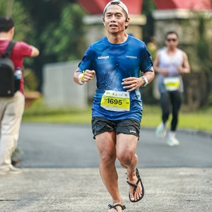 Race photo from BOGORUN 2026