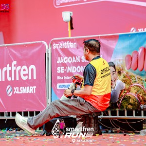 Race photo from SMARTFREN RUN 2026