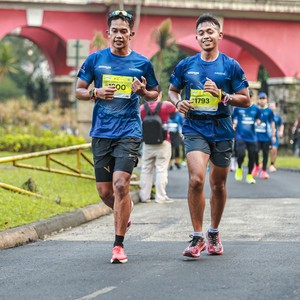 Race photo from BOGORUN 2026