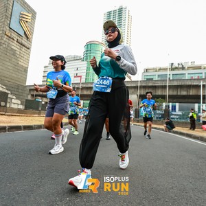 Race photo from ISOPLUS RUN 2026 - JAKARTA