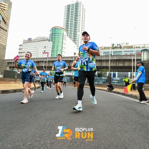 Race photo from ISOPLUS RUN 2026 - JAKARTA