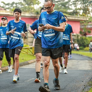 Race photo from BOGORUN 2026