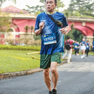 Race photo from BOGORUN 2026