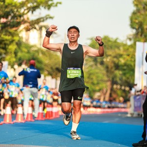 Race photo from SURABAYA ISOPLUS MARATHON 2026