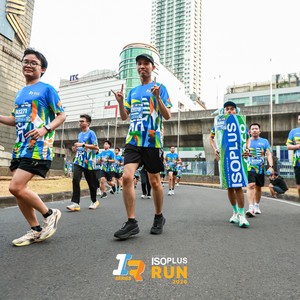 Race photo from ISOPLUS RUN 2026 - JAKARTA