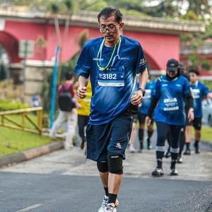 Race photo from BOGORUN 2026