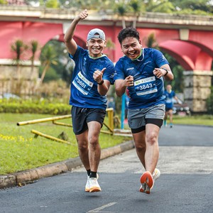 Race photo from BOGORUN 2026