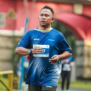 Race photo from BOGORUN 2026