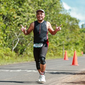 Race photo from Belitung Multisport Festival