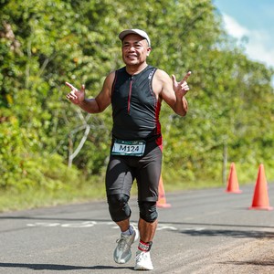 Race photo from Belitung Multisport Festival