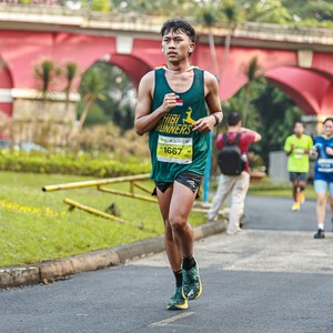 Race photo from BOGORUN 2026