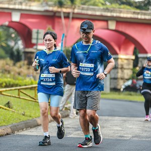 Race photo from BOGORUN 2026