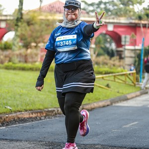 Race photo from BOGORUN 2026