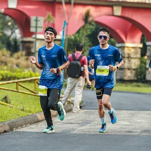 Race photo from BOGORUN 2026
