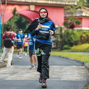Race photo from BOGORUN 2026