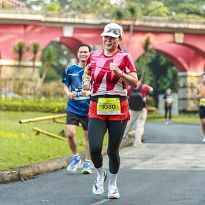 Race photo from BOGORUN 2026