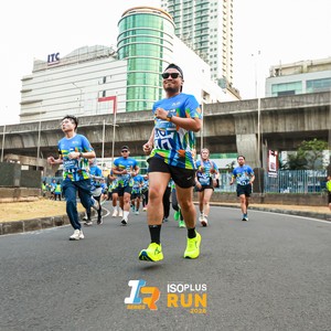 Race photo from ISOPLUS RUN 2026 - JAKARTA