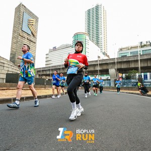 Race photo from ISOPLUS RUN 2026 - JAKARTA