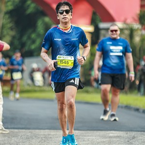 Race photo from BOGORUN 2026