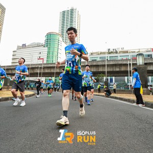 Race photo from ISOPLUS RUN 2026 - JAKARTA