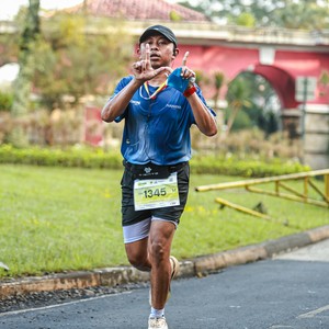 Race photo from BOGORUN 2026